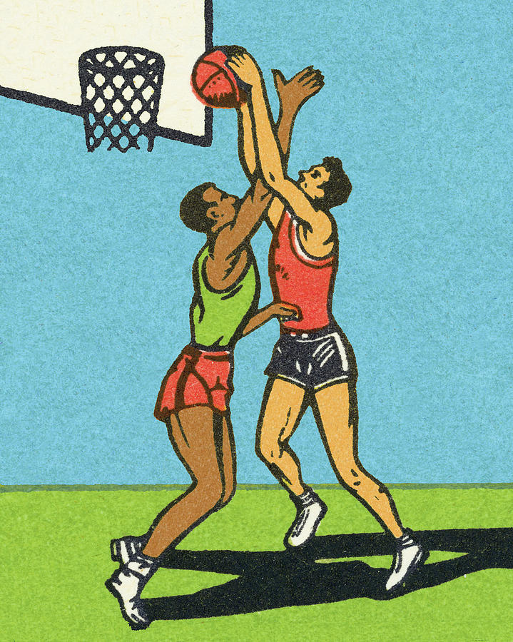Basketball Drawing - Basketball #3 by CSA Images