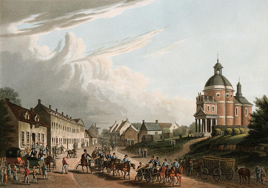 Battle Of Waterloo, 1815 Painting by Granger