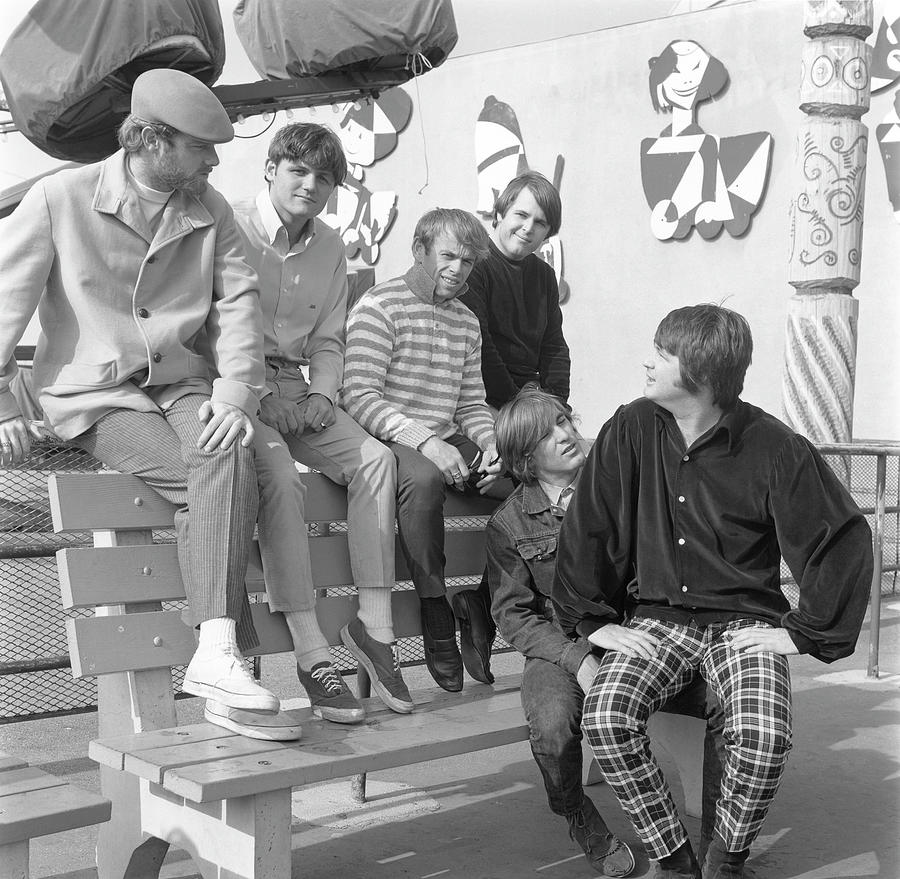 Beach Boys At Pacific Ocean Park #3 Photograph by Michael Ochs Archives