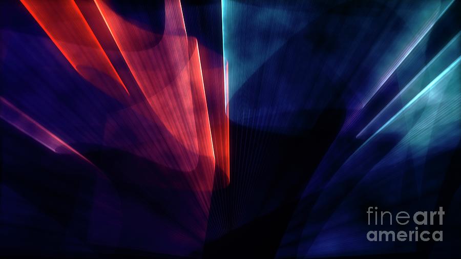 Beams Of Coloured Light #3 Photograph by Eduard Muzhevskyi / Science Photo Library