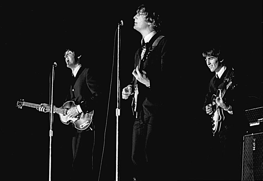 Beatles In Concert, 1964 #3 Photograph by Larry Mulvehill