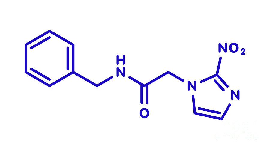 Benznidazole Antiparasitic Drug Molecule #3 Photograph by Molekuul ...