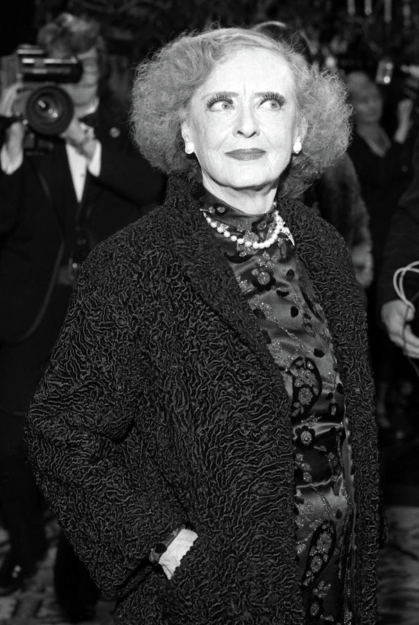 Bette Davis #3 Photograph by Mediapunch