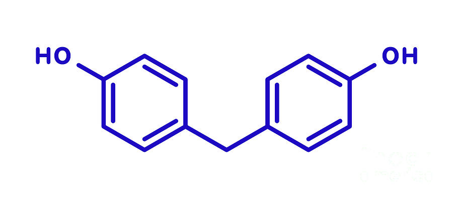 Bisphenol F Molecule Photograph By Molekuul Science Photo Library