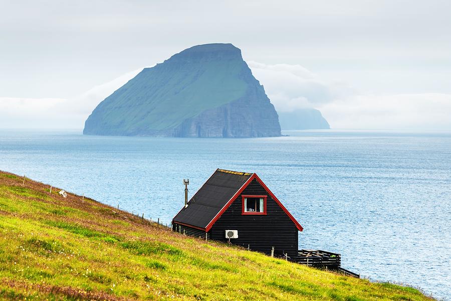 Black House On Famous Faroese Witches Photograph by Ivan Kmit - Fine ...