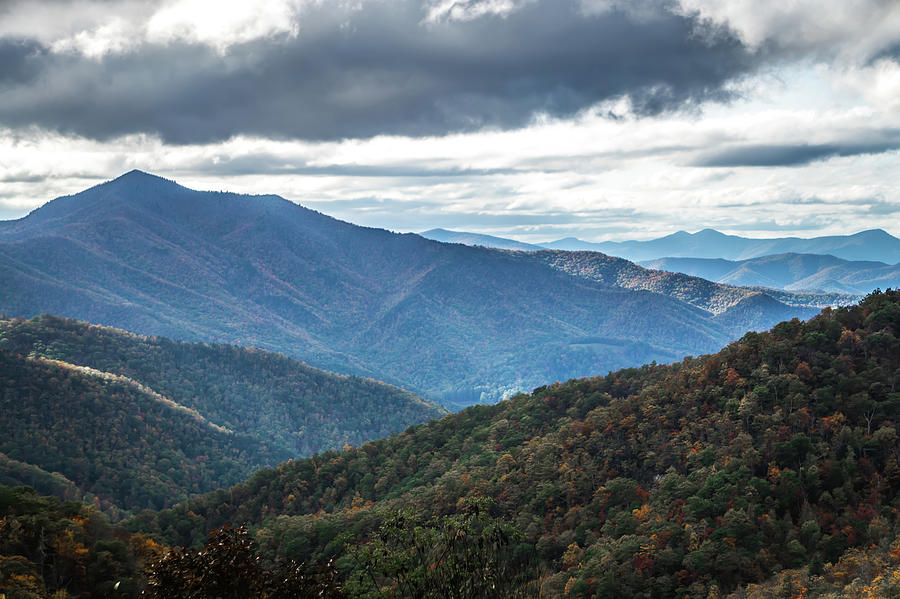 Blue Ridge Mountains Views From The Parkway #3 Photograph by Alex Grichenko