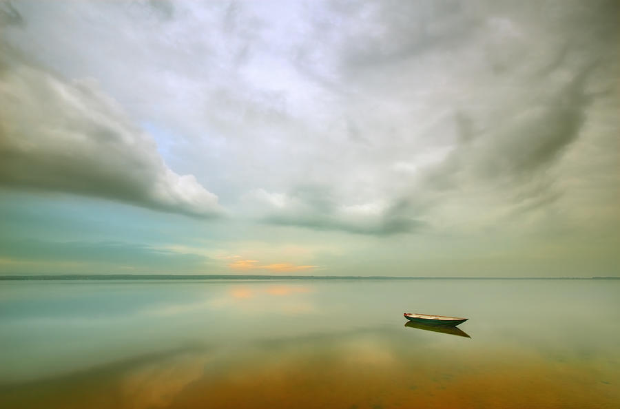 Landscape Photograph - Boat... #3 by Krzysztof Browko