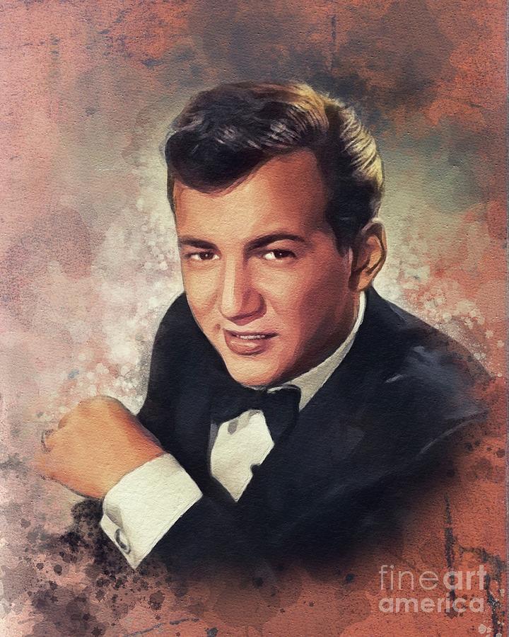 Bobby Darin, Music Legend #3 Painting by Esoterica Art Agency