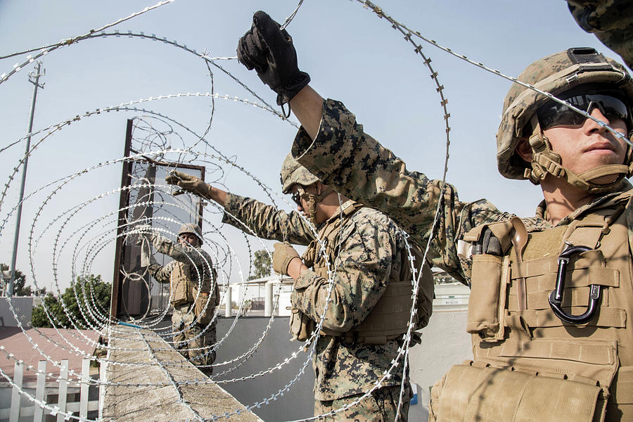2018 Photograph - Border Patrol, 2018 by Granger 2018 Photograph - Border Patrol, 2018 by Granger