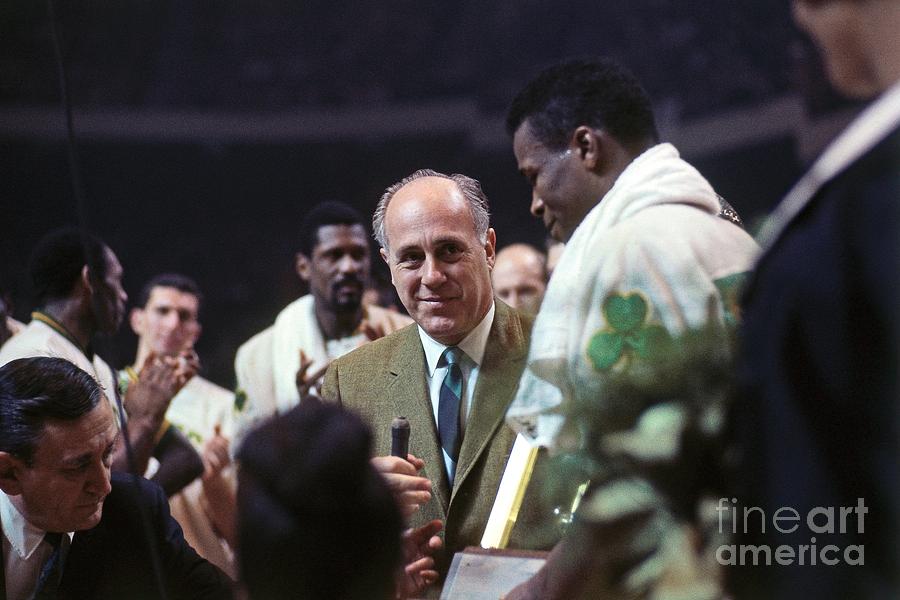 Boston Celtics Red Auerbach Photograph By Dick Raphael