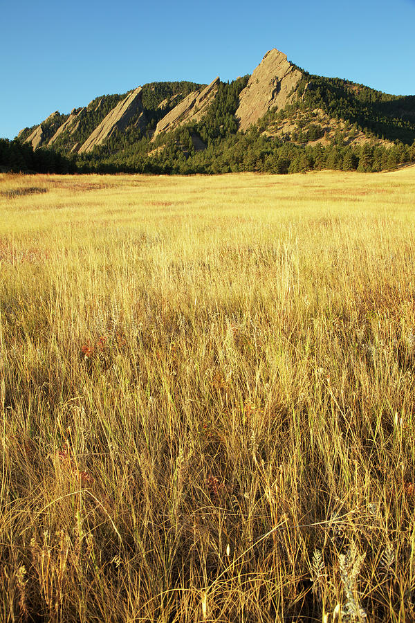 Boulder Colorado Flatirons #3 Photograph by Beklaus