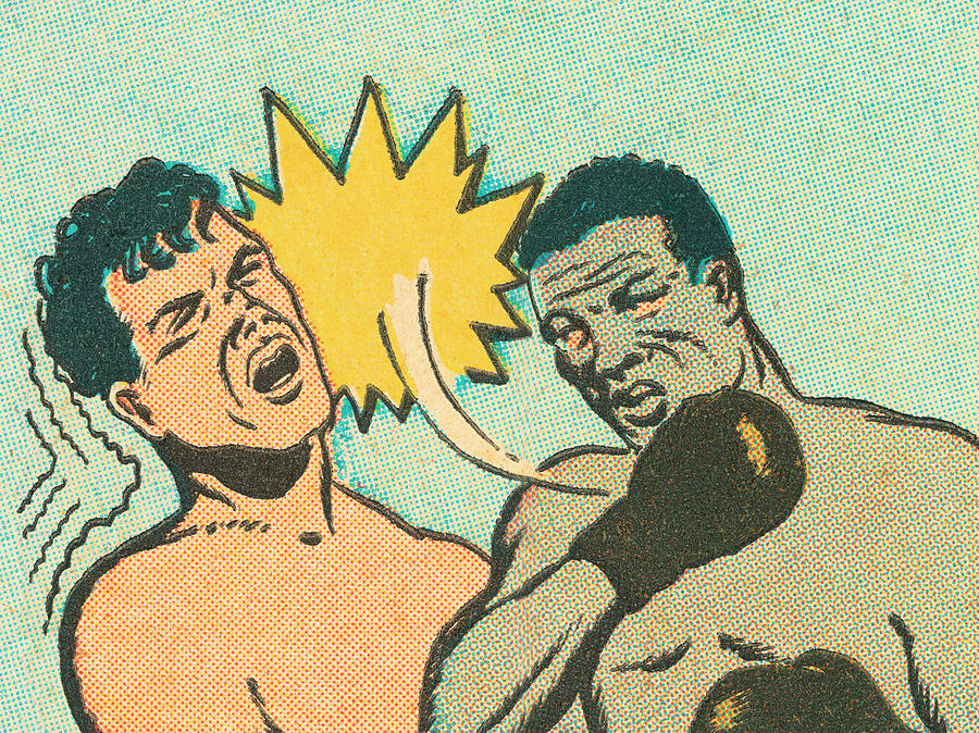 Sports Drawing - Boxing #3 by CSA Images