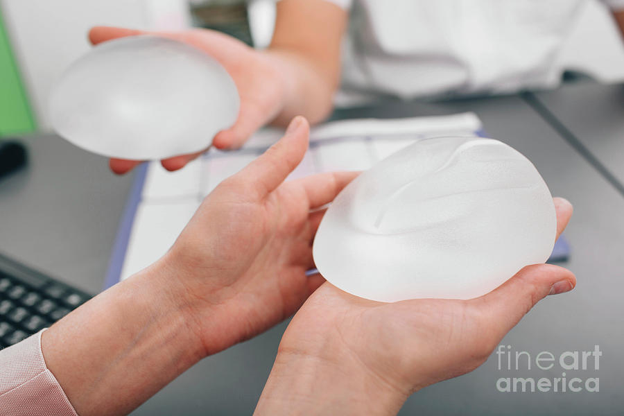 Breast Augmentation Consultation #3 Photograph by Peakstock / Science Photo Library