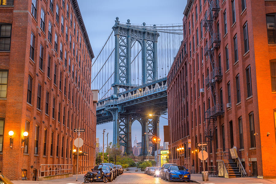 Brooklyn, New York, Usa Cityscape Photograph by Sean Pavone - Fine Art ...