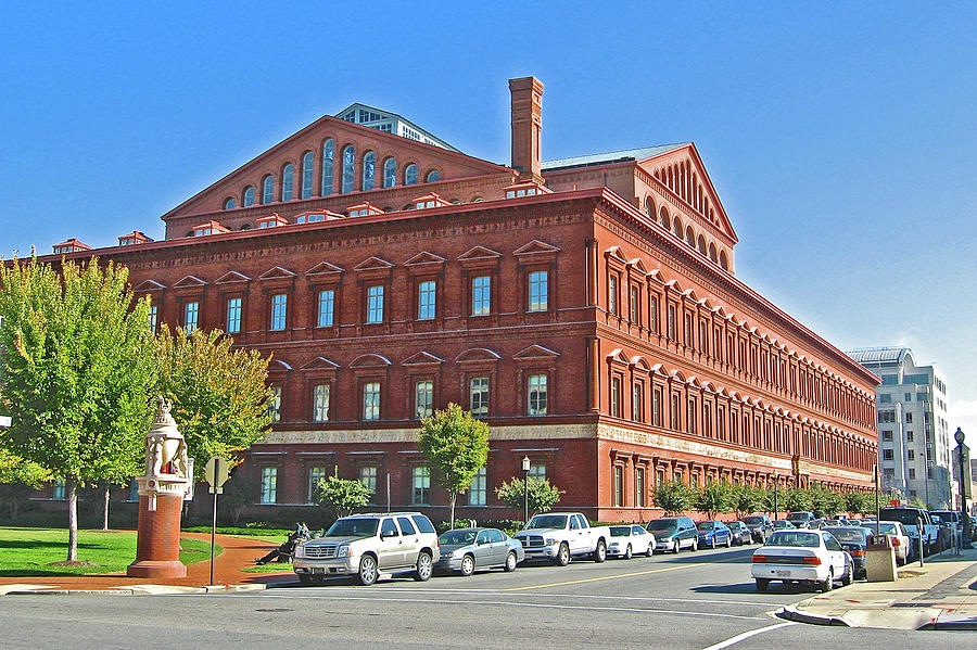 Building in Washington DC Photograph by Ruth Hager - Fine Art America