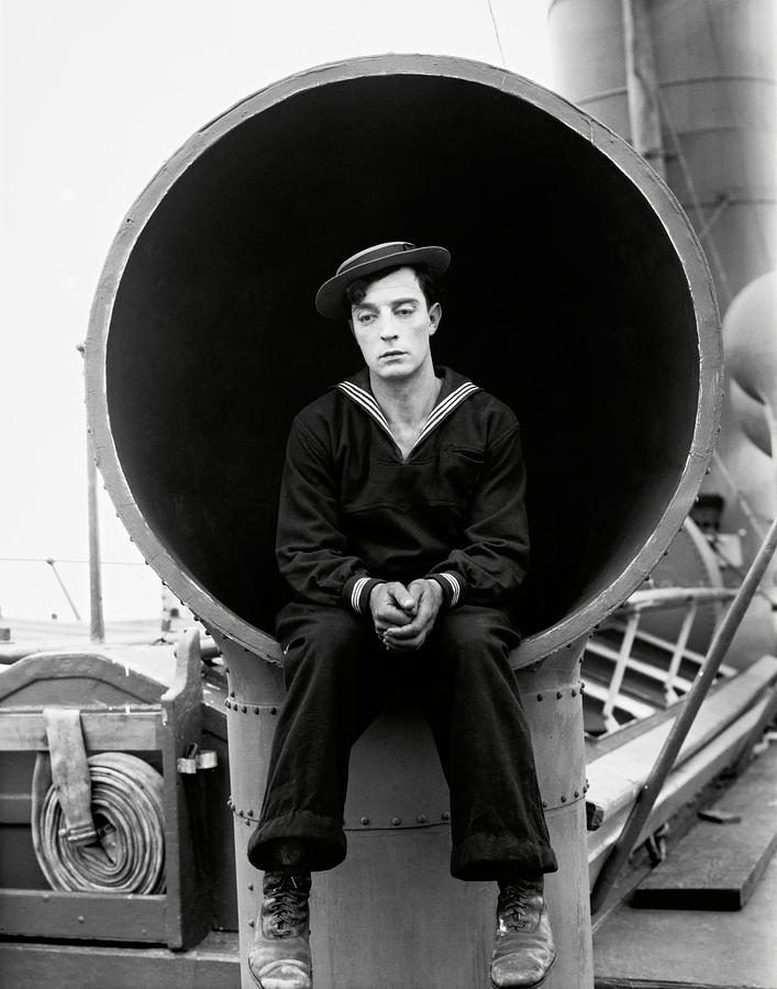 BUSTER KEATON in THE NAVIGATOR -1924-. #3 Photograph by Album