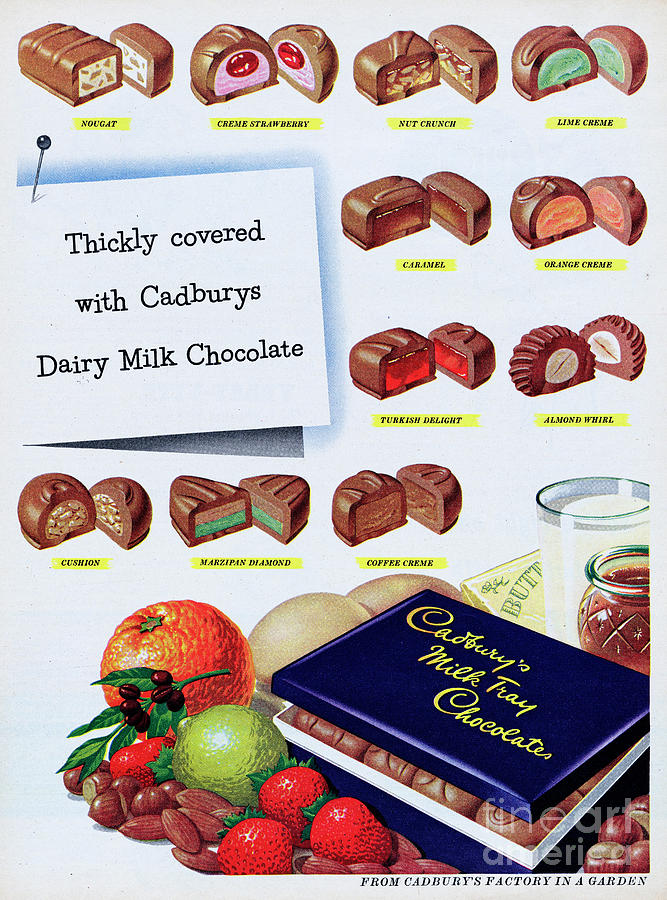 Cadburys Milk Tray #3 Photograph by Picture Post