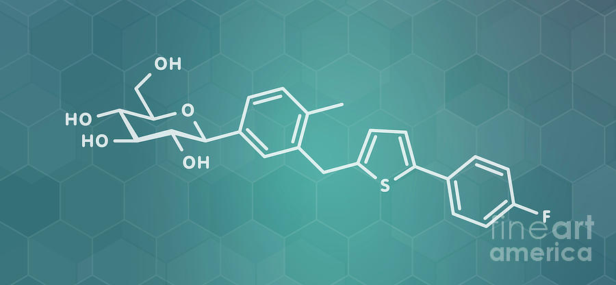 Canagliflozin Diabetes Drug #3 by Science Photo Library