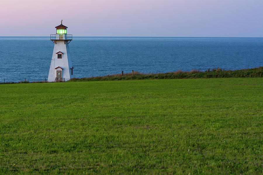Cape Tryon Lighthouse #3 Photograph by Douglas Wielfaert