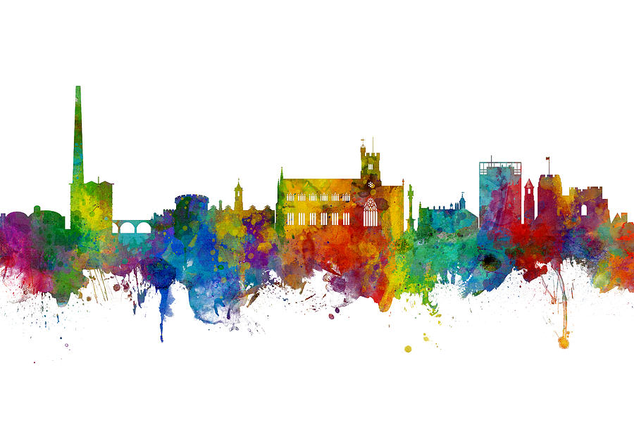 Carlisle England Skyline by Michael Tompsett Carlisle England Skyline by Michael Tompsett