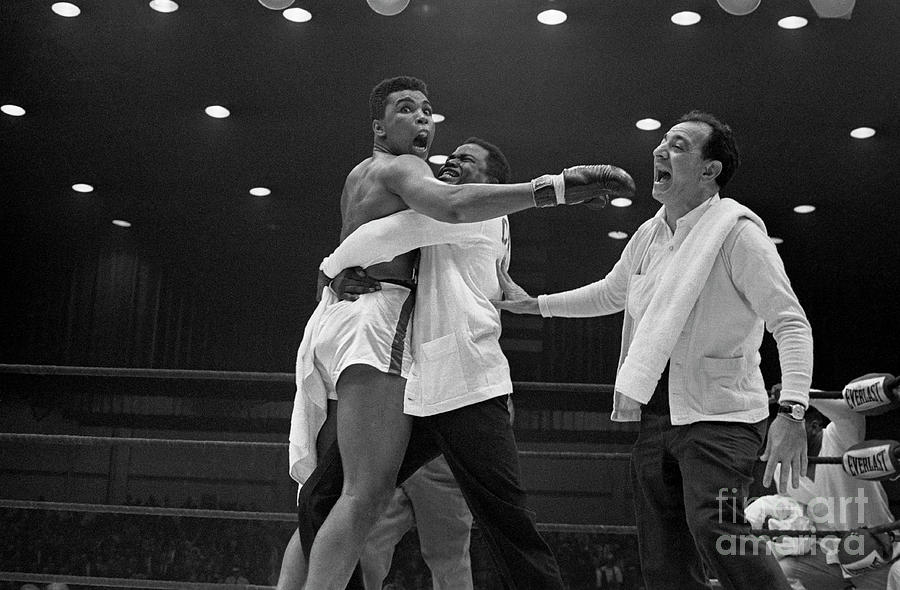 Sports Photograph - Cassius Clay After Winning Championship #3 by Bettmann