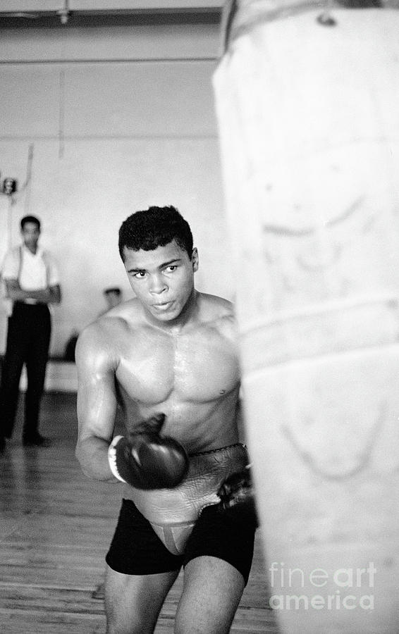 Cassius Clay Training #3 Photograph by The Stanley Weston Archive