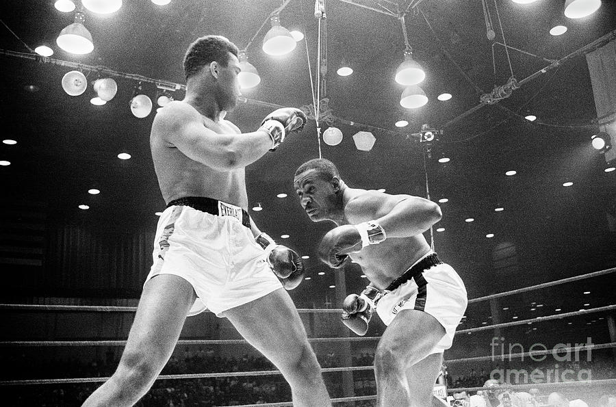 Miami Photograph - Cassius Clay Vs Sonny Liston #3 by The Stanley Weston Archive