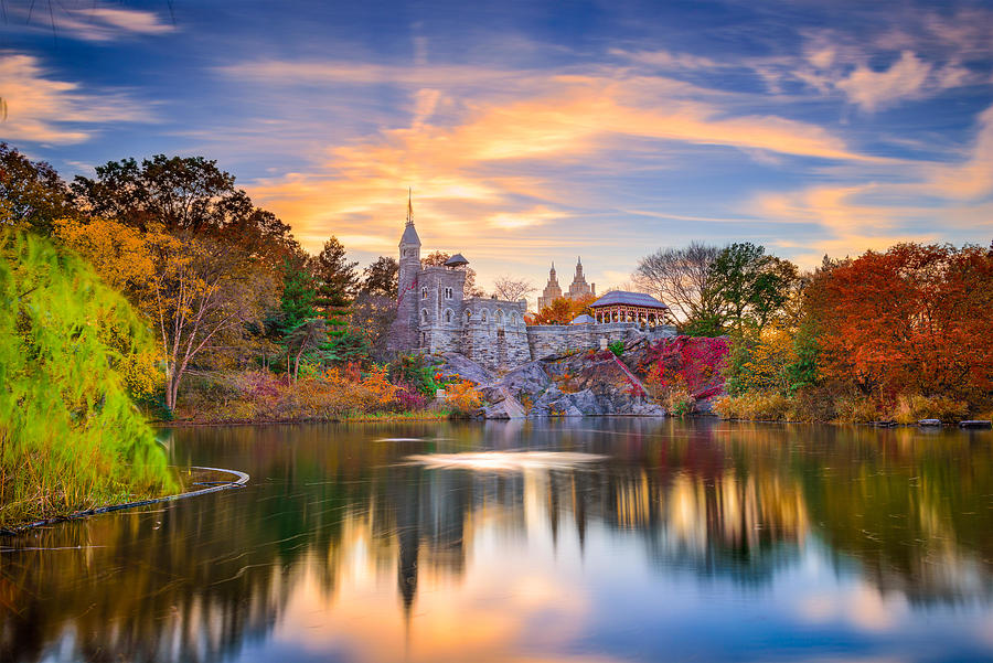 Scenic Photograph - Central Park, New York City #3 by Sean Pavone