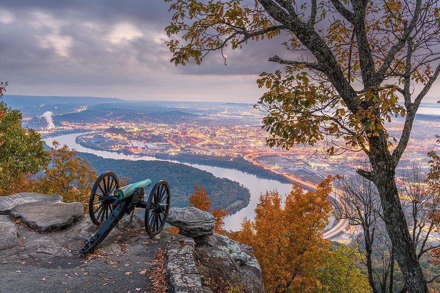 Chattanooga, Tennessee, Usa View #3 Photograph by Sean Pavone Chattanooga, Tennessee, Usa View #3 Photograph by Sean Pavone
