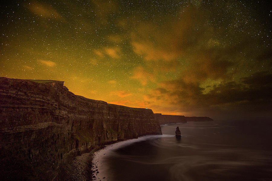 Cliffs Of Moher, Liscannor, Ireland Digital Art by George Karbus ...