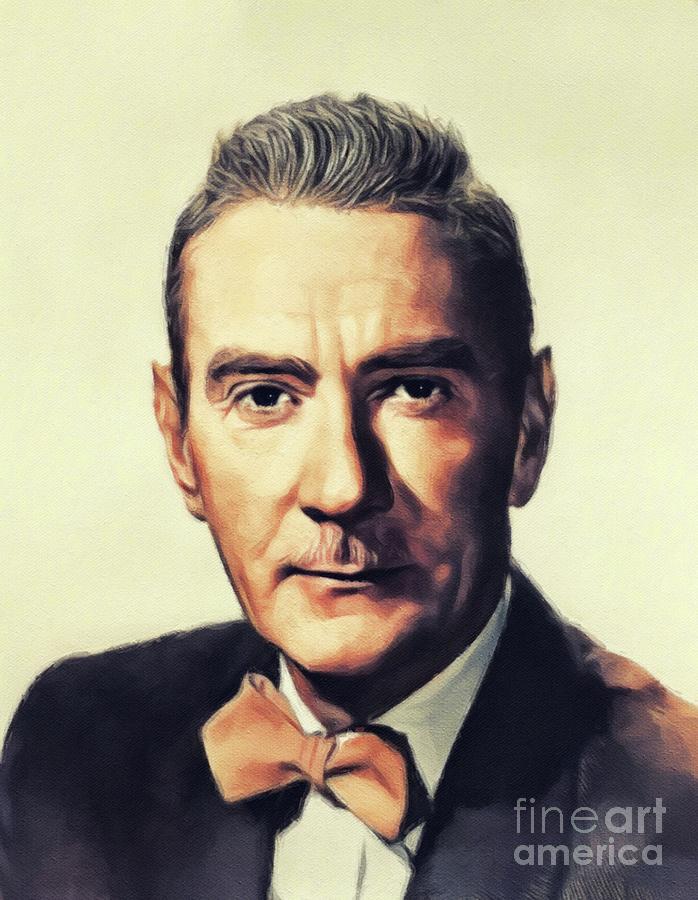 Clifton Webb, Vintage Actor #3 Painting by Esoterica Art Agency - Fine ...