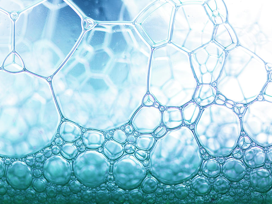 Close Up Of Bubbles #3 Photograph by Henrik Sorensen