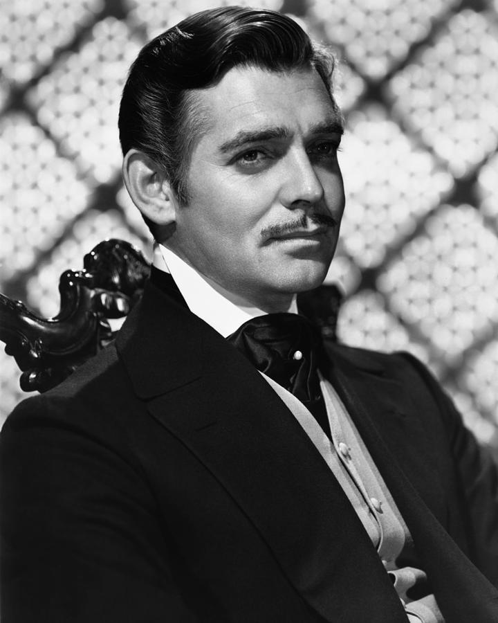 Close-up Of Clark Gable Looking Away Photograph by Globe Photos - Fine ...