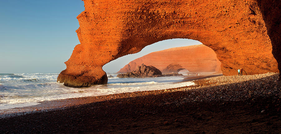 Coastal Natural Arches, Morocco #3 Digital Art by Massimo Ripani