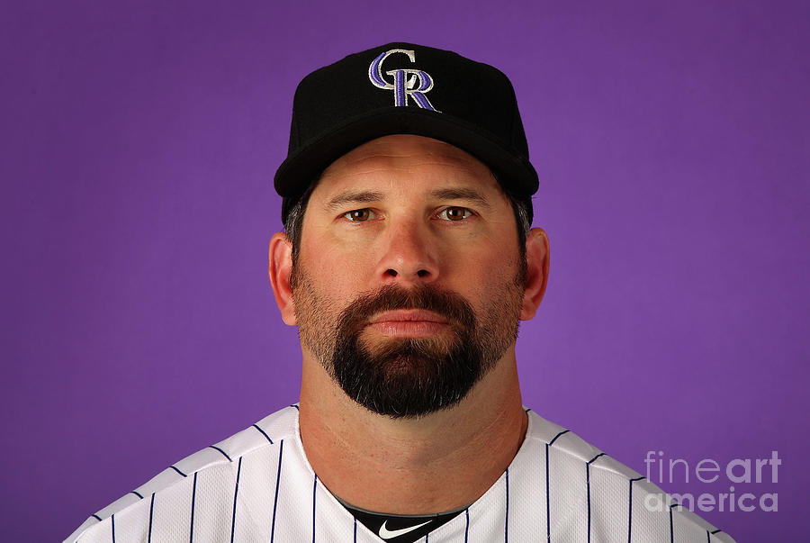Colorado Rockies Photo Day 3 Photograph by Christian Petersen Colorado Rockies Photo Day 3 Photograph by Christian Petersen