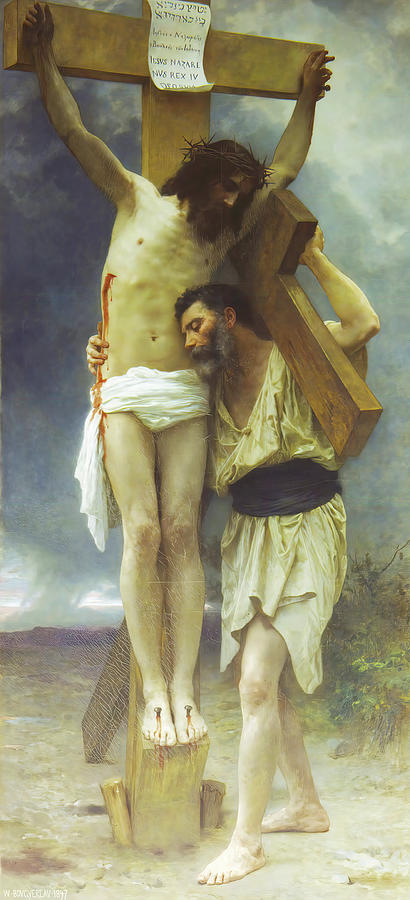 Jesus Christ Digital Art - Compassion #3 by William Bouguereau