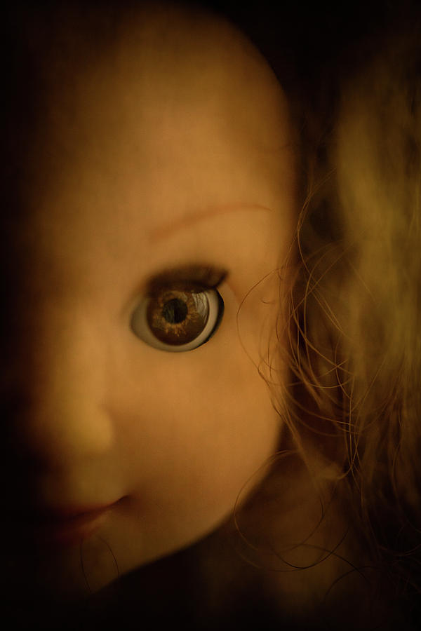 a creepy doll