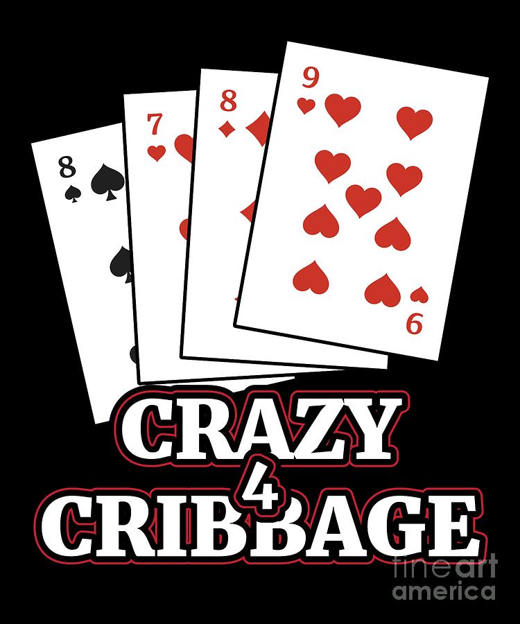 Cribbage T Shirt Gift For Cribbage Card Players And Teams For