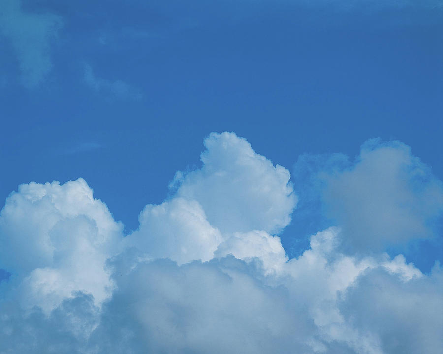 Cumulus Clouds #3 Photograph by Digital Vision.