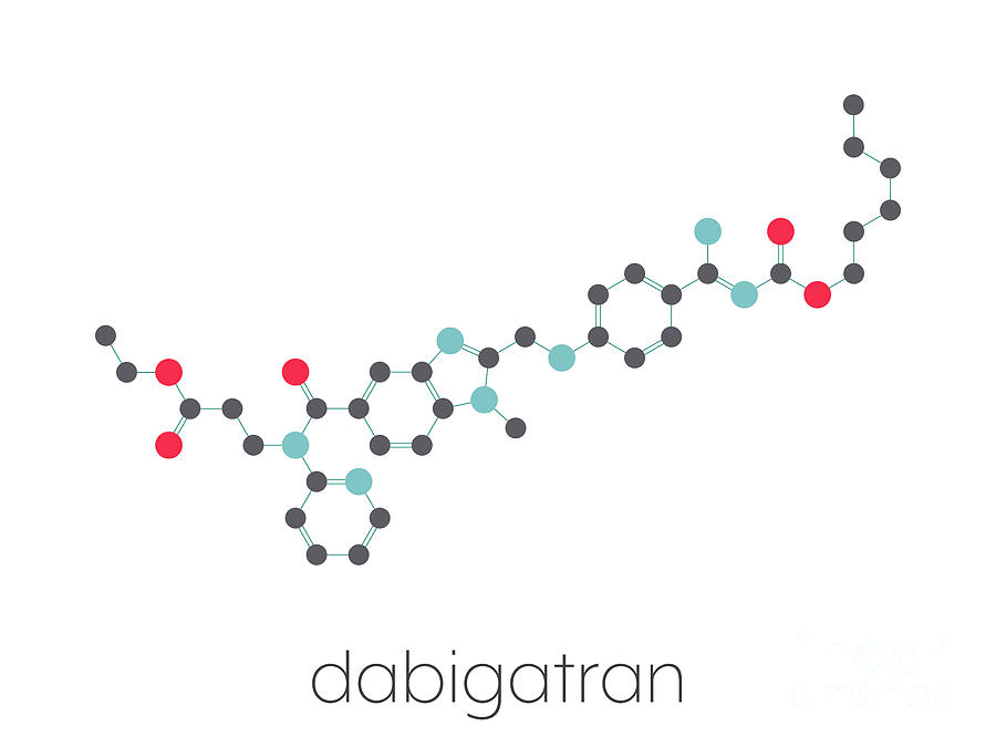 Dabigatran Anticoagulant Drug #3 Photograph by Molekuul/science Photo Library