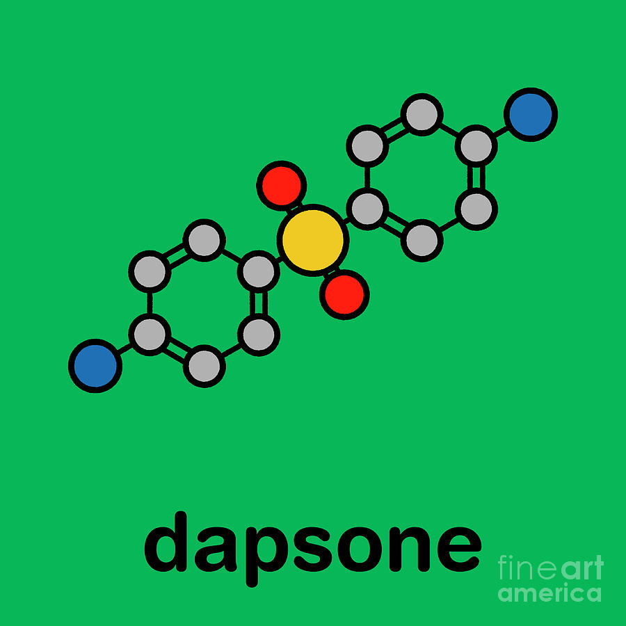 Spider Photograph - Dapsone Antibacterial Drug #3 by Molekuul/science Photo Library