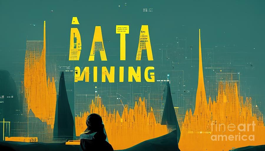 Data Mining #3 Photograph by Richard Jones/science Photo Library