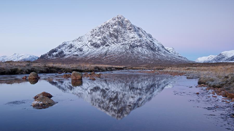 Dawn in Glencoe #3 Photograph by Stephen Taylor