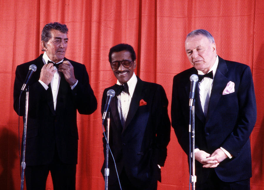 Dean Martin, Sammy Davis Jr. And Frank #3 Photograph by Mediapunch