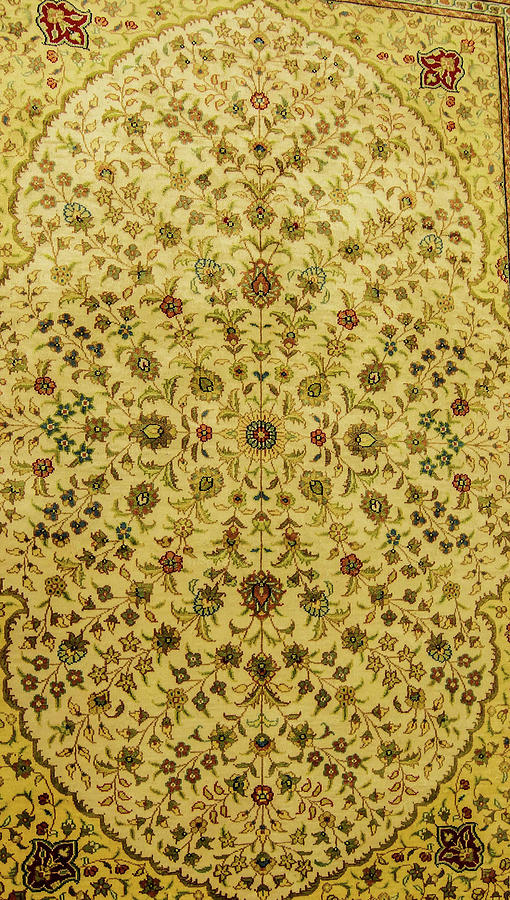 Details of hand woven carpets   #3 Photograph by Steve Estvanik