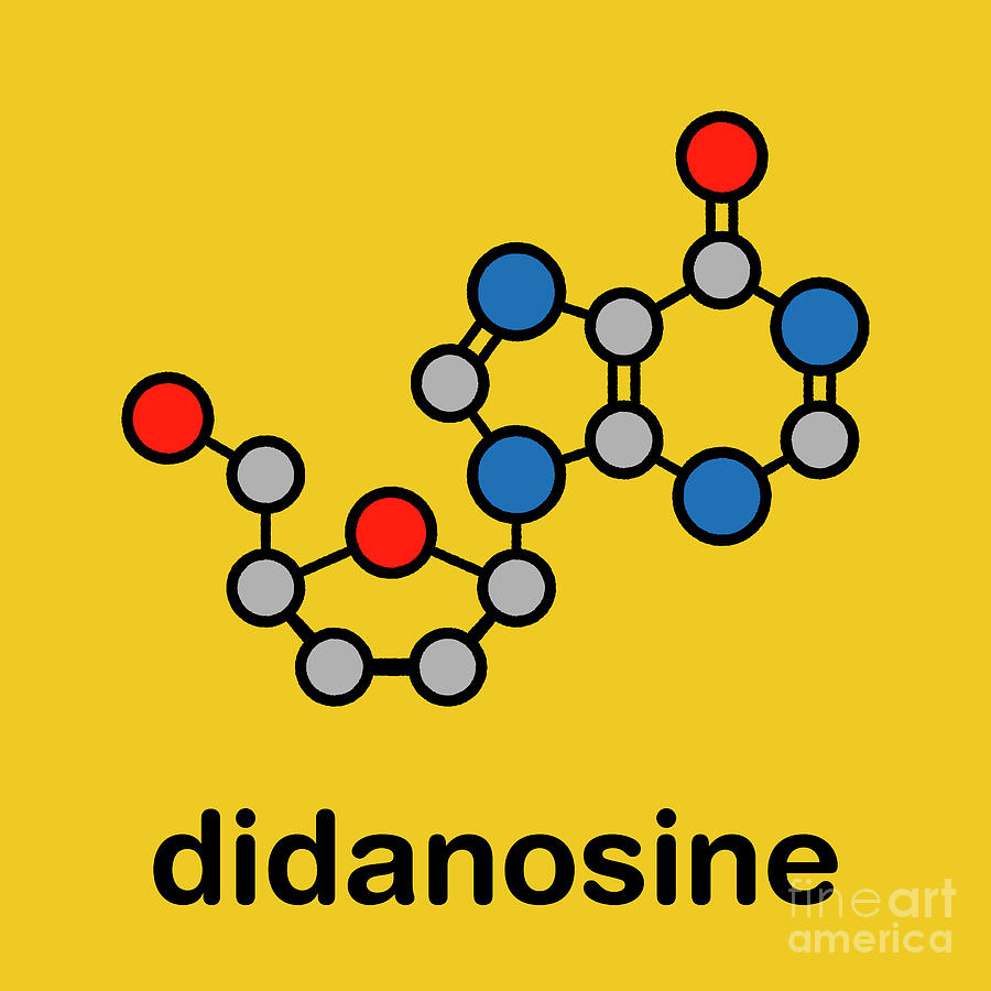 Didanosine Hiv Drug #3 Photograph by Molekuul/science Photo Library