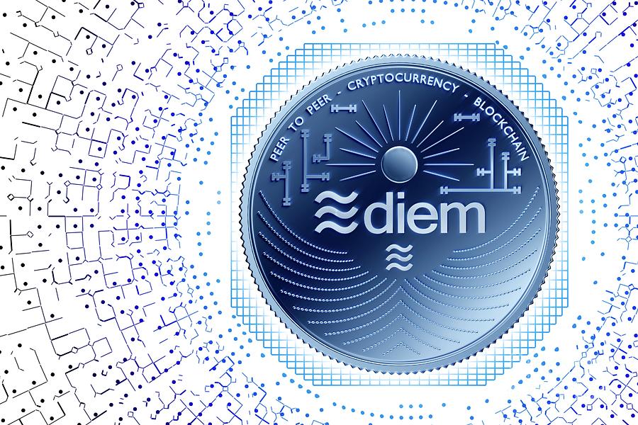 Diem Cryptocurrency #3 Photograph by Patrick Landmann/science Photo Library