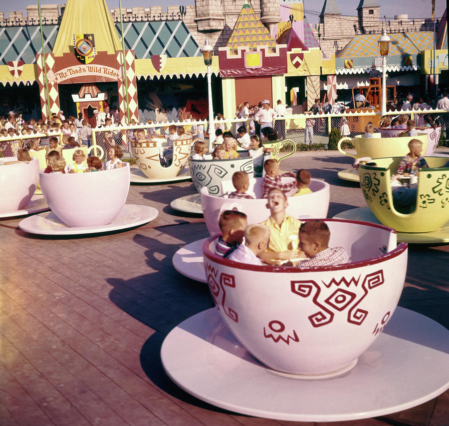 Sports Photograph - Disneyland Opening Day, 1955 #3 by Loomis Dean