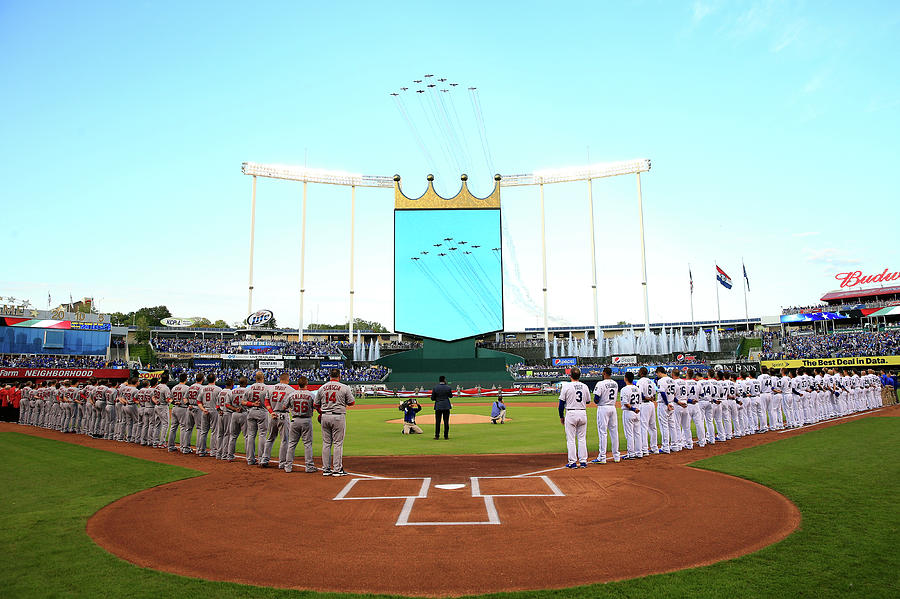 Division Series - Los Angeles Angels Of #3 Photograph by Jamie Squire