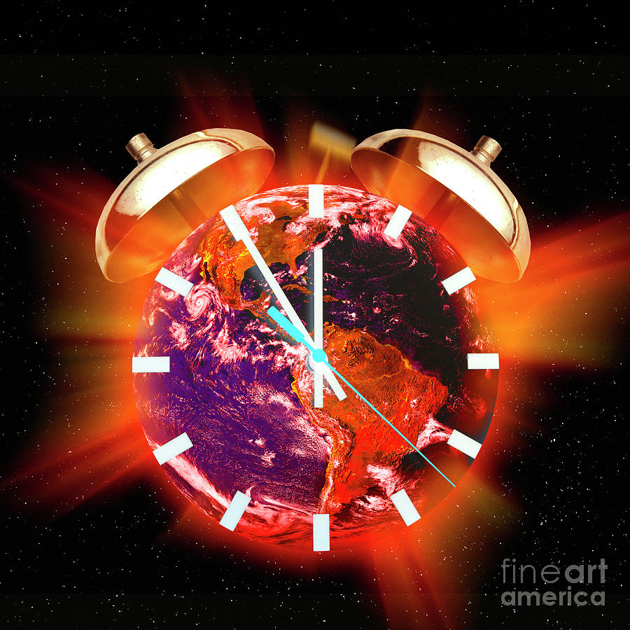 Doomsday Clock 3 Photograph by Victor De Schwanberg/science Photo